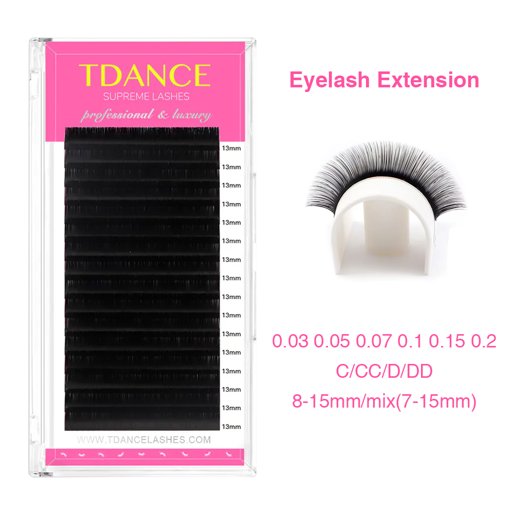 Eyelash Extension Russian - TDANCE Kirpik Uzatma 16 Satırlar Kore