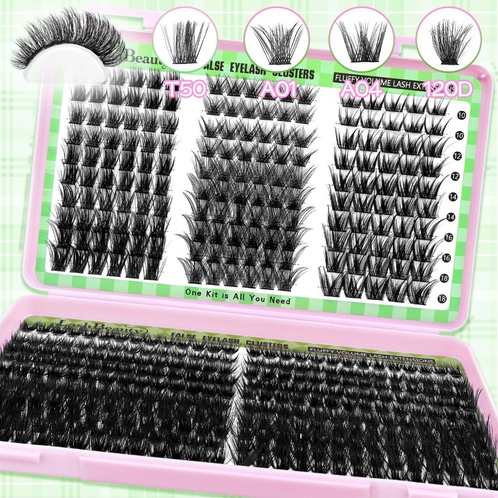 Eyelash Extension Look - Doğal Görünümlü Takma Kirpikler, Sık ve