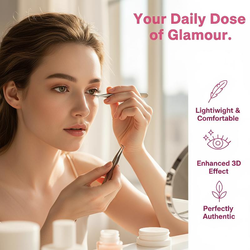 Eyelash Extension Glue - 1 Set Komik Alt Kirpik Uzatma