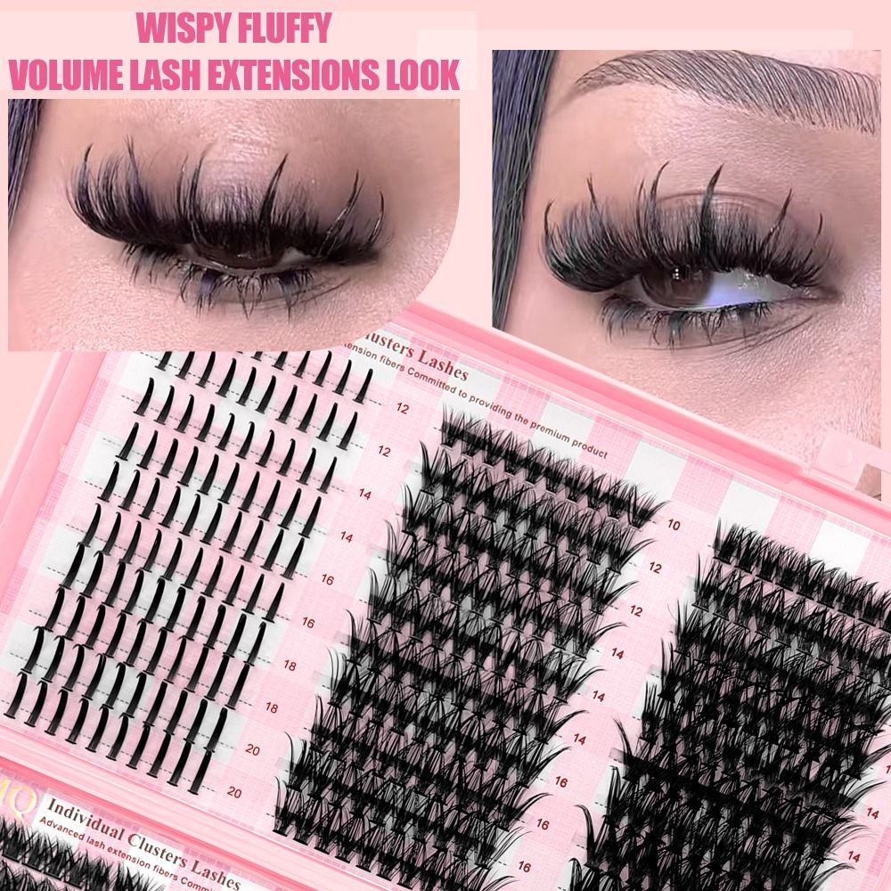 Eyelash Extension Look - 9-16mm Uzunlukta Takma Kirpikler 3D Hacimli