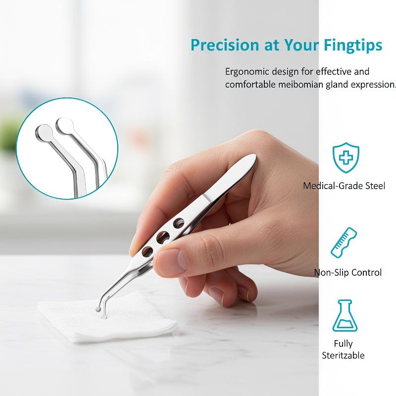 Lash Extension Tweezers - Göz Kapağı Cımbızı Kirpik Sıkıştırıcı 1