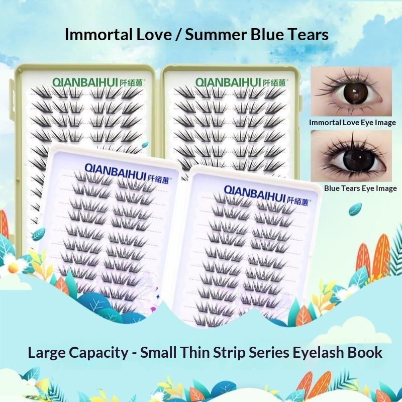 Eyelash Extension Fox Eye - Fox Eye Manga Küme Kirpikleri Kabarık