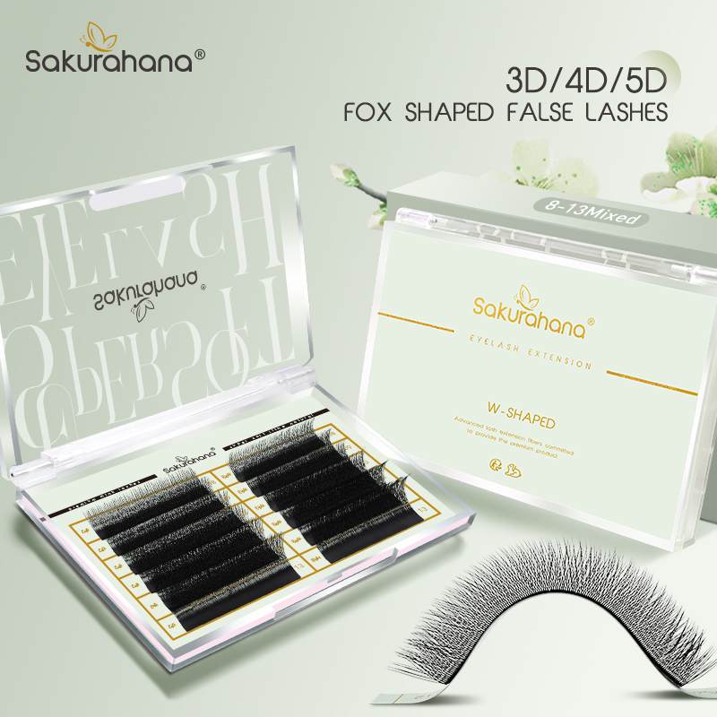 Eyelash Extension Fox Eye - SAKURAHANA Fox 3D 4D 5D Şekilli
