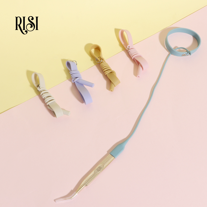 Lash Extension Tweezers - RISI silikon kirpik uzatma cımbız bilezik