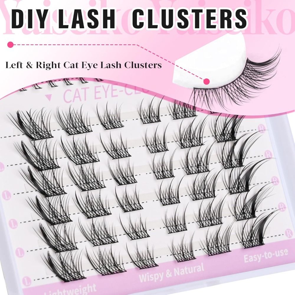 Yeni 3D Kedi Gözü Kendinden Ya - Eyelash Extension Fox Eye incelemesi ve fiyatı