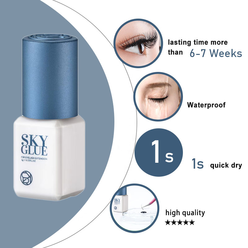 10 şişe SKY Tutkal Kirpik Uzat - Eyelash Extension Korean Style incelemesi ve fiyatı