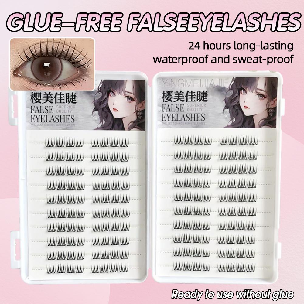 U Şekli Tutkalsız Takma Kirpik - Eyelash Extension Korean Style incelemesi ve fiyatı