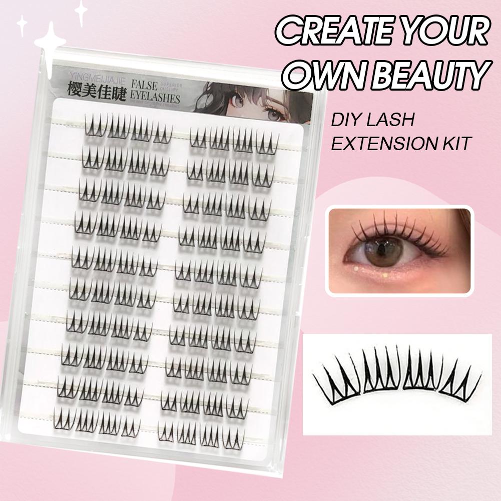 U Şekli Tutkalsız Takma Kirpik - Eyelash Extension Korean Style incelemesi ve fiyatı