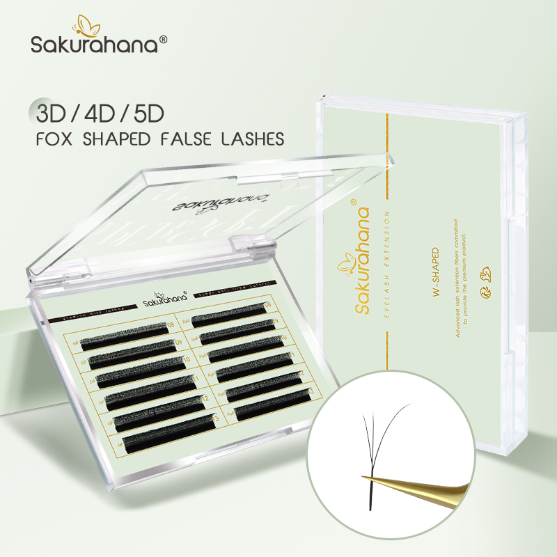 SAKURAHANA Fox 3D 4D 5D Şekill - Eyelash Extension Fox Eye incelemesi ve fiyatı
