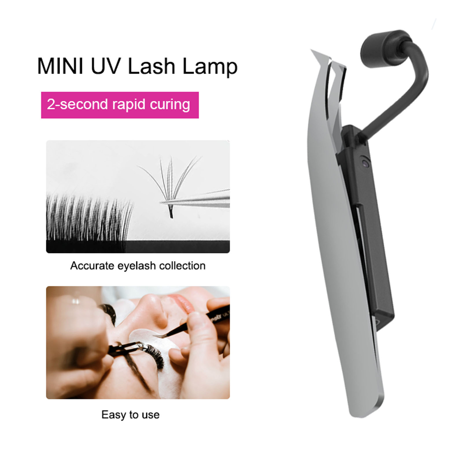 LED Kirpik Lambası 1W 395nm Hı - Lash Extension Tweezers incelemesi ve fiyatı