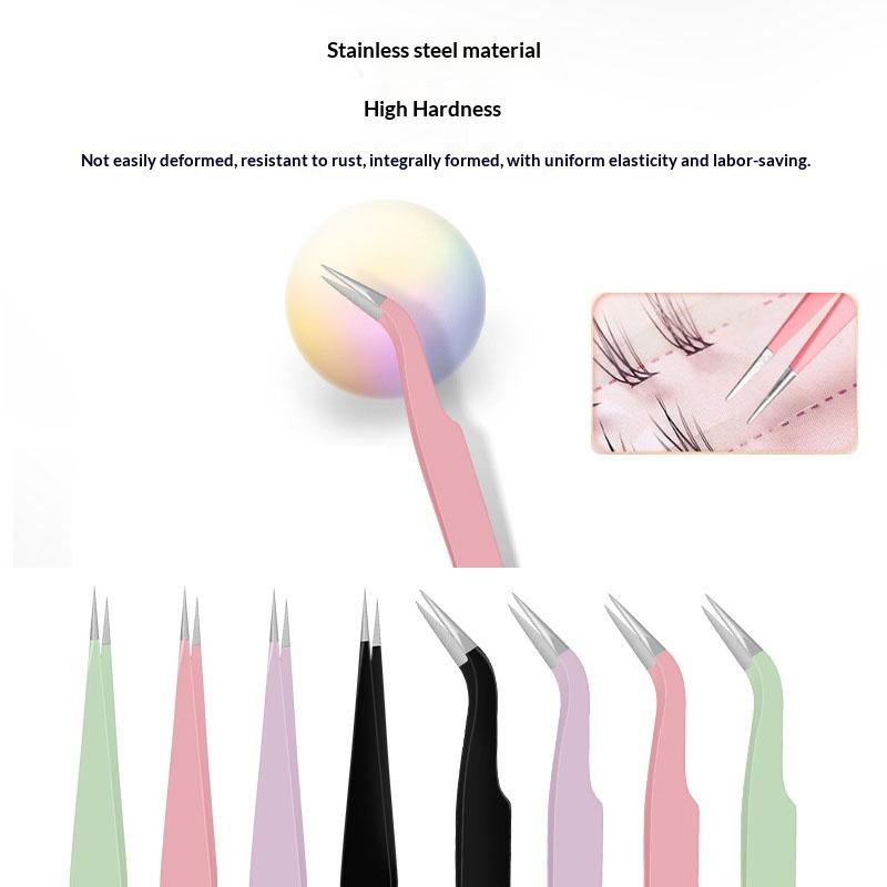 Yeni 1 Adet Paslanmaz Çelik Ki - Lash Extension Tweezers incelemesi ve fiyatı